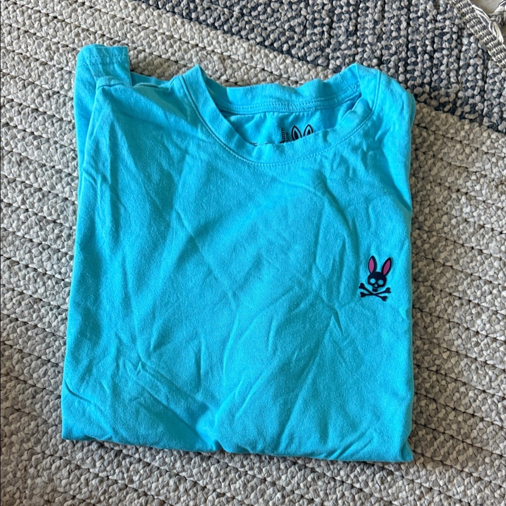 Psycho Bunny Blue Short Sleeve Tee